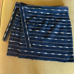 Vintage West African Ikat Wrap Skirt